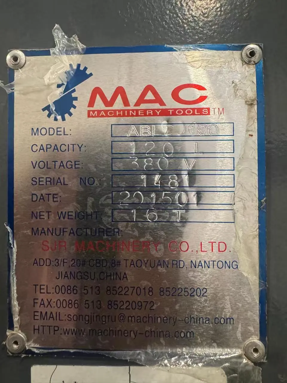 name-plate